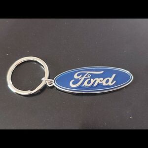 Ford Oval Blue Keyring